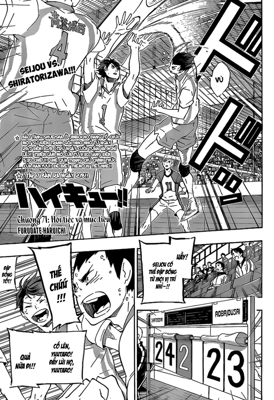 haikyuu chapter 71 - Trang 3