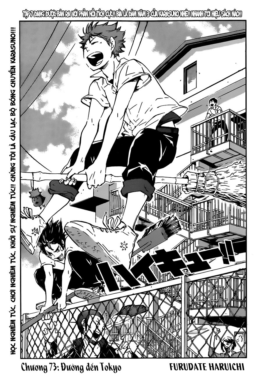 haikyuu chapter 73 - Trang 3