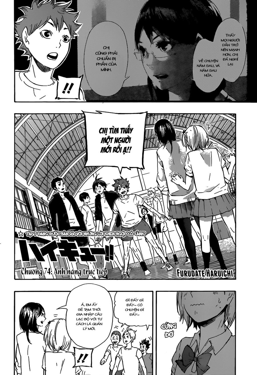 haikyuu chapter 74 - Trang 3