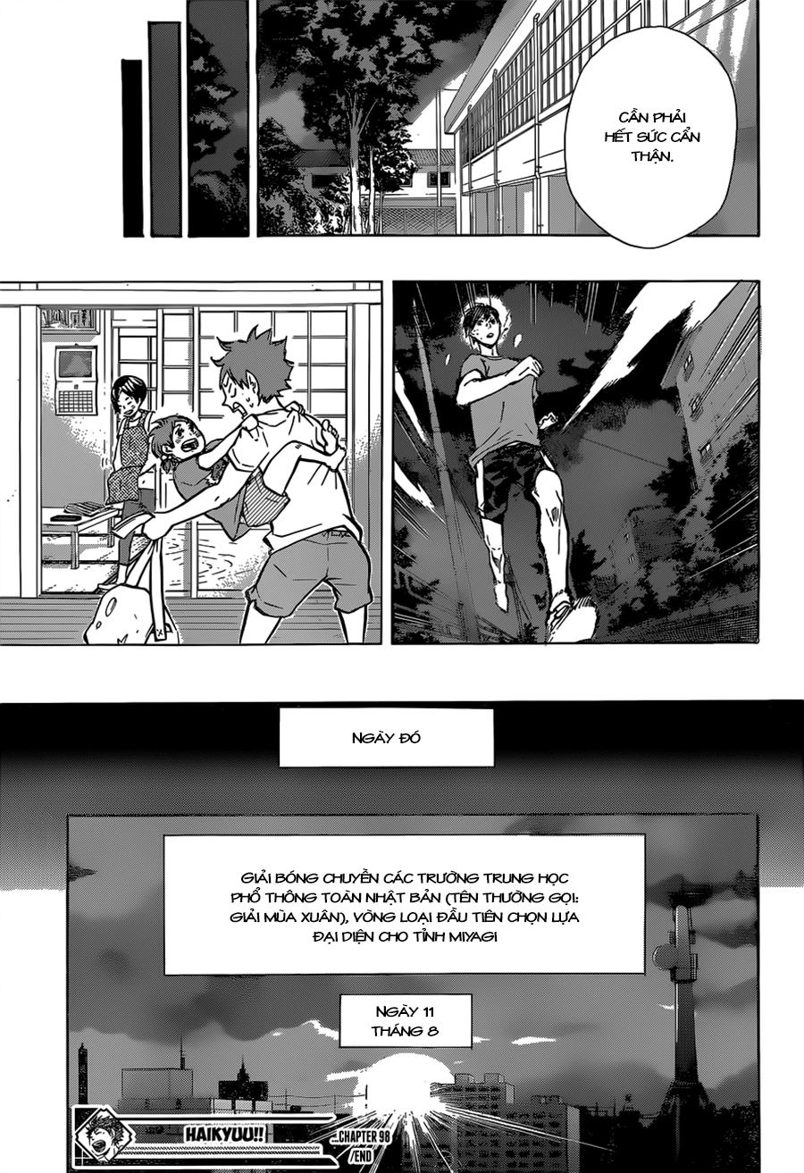 haikyuu chapter 98 - Trang 3