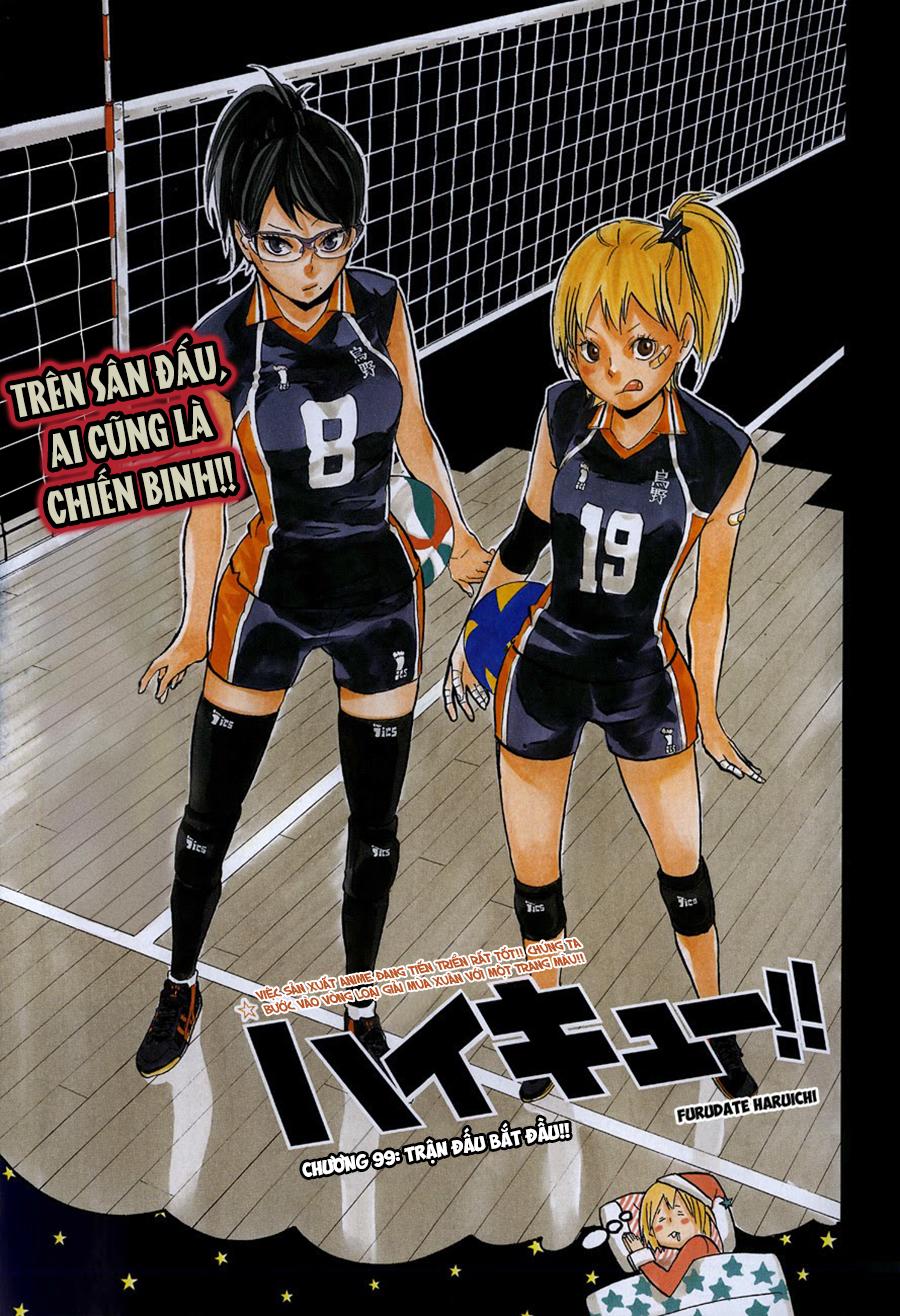 haikyuu chapter 99 - Trang 3