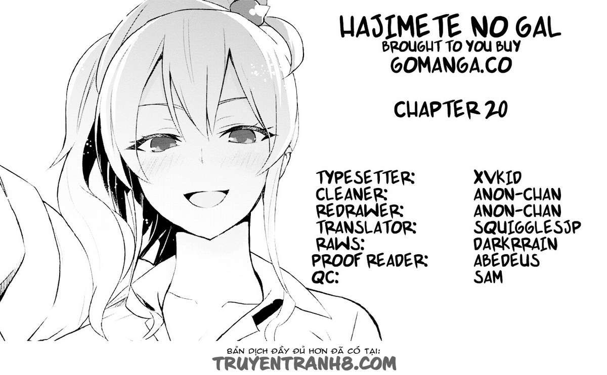 Hajimete No Gal Chapter 20 - Trang 3