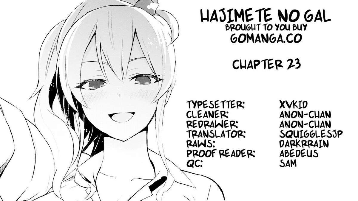 Hajimete No Gal Chapter 25 - Trang 3