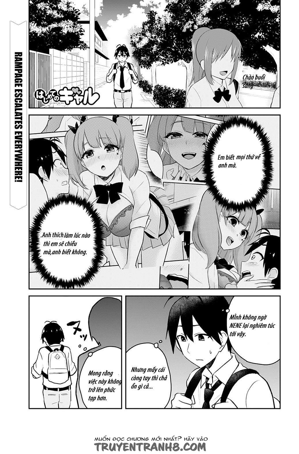 Hajimete No Gal Chapter 29 - Trang 3