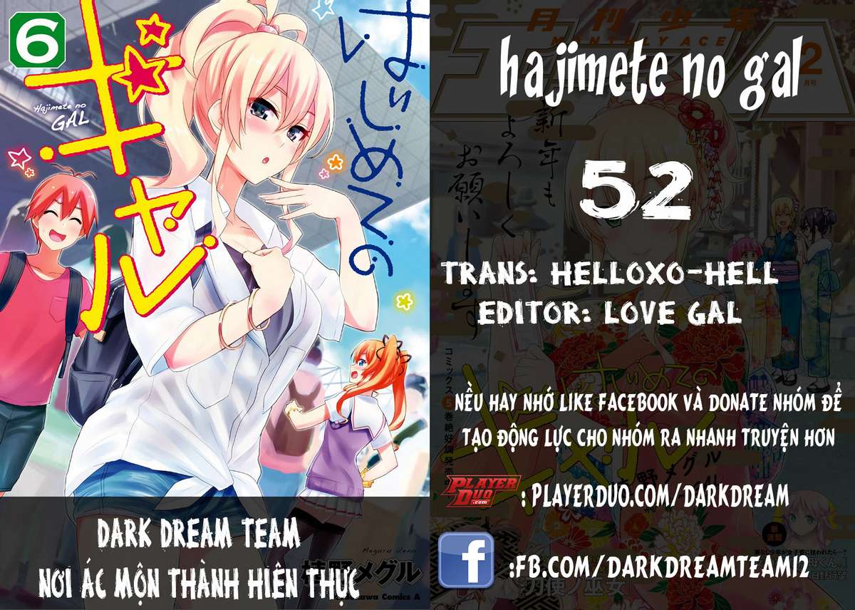 Hajimete No Gal Chapter 52 - Trang 3