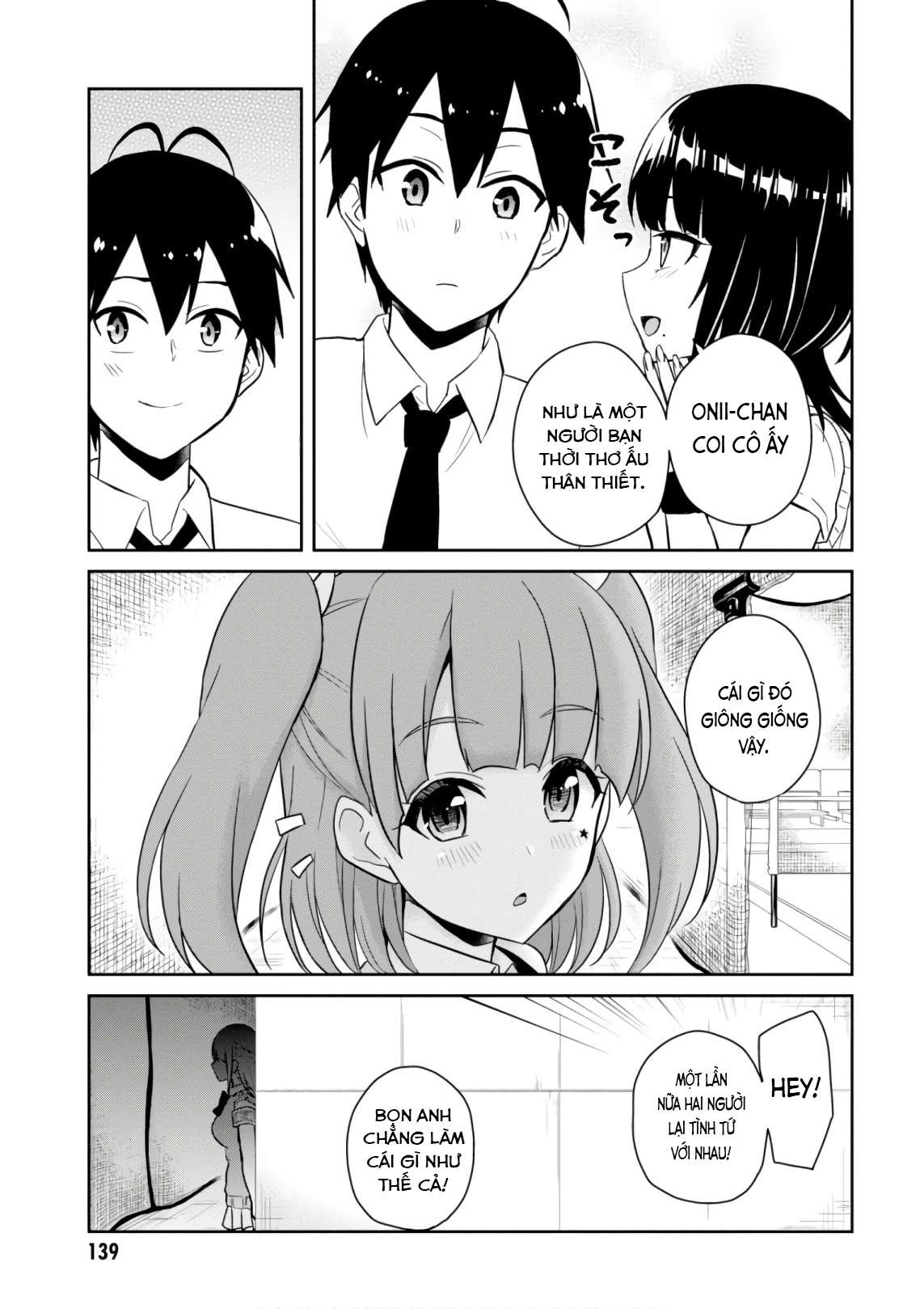 Hajimete No Gal Chapter 65 - Trang 3