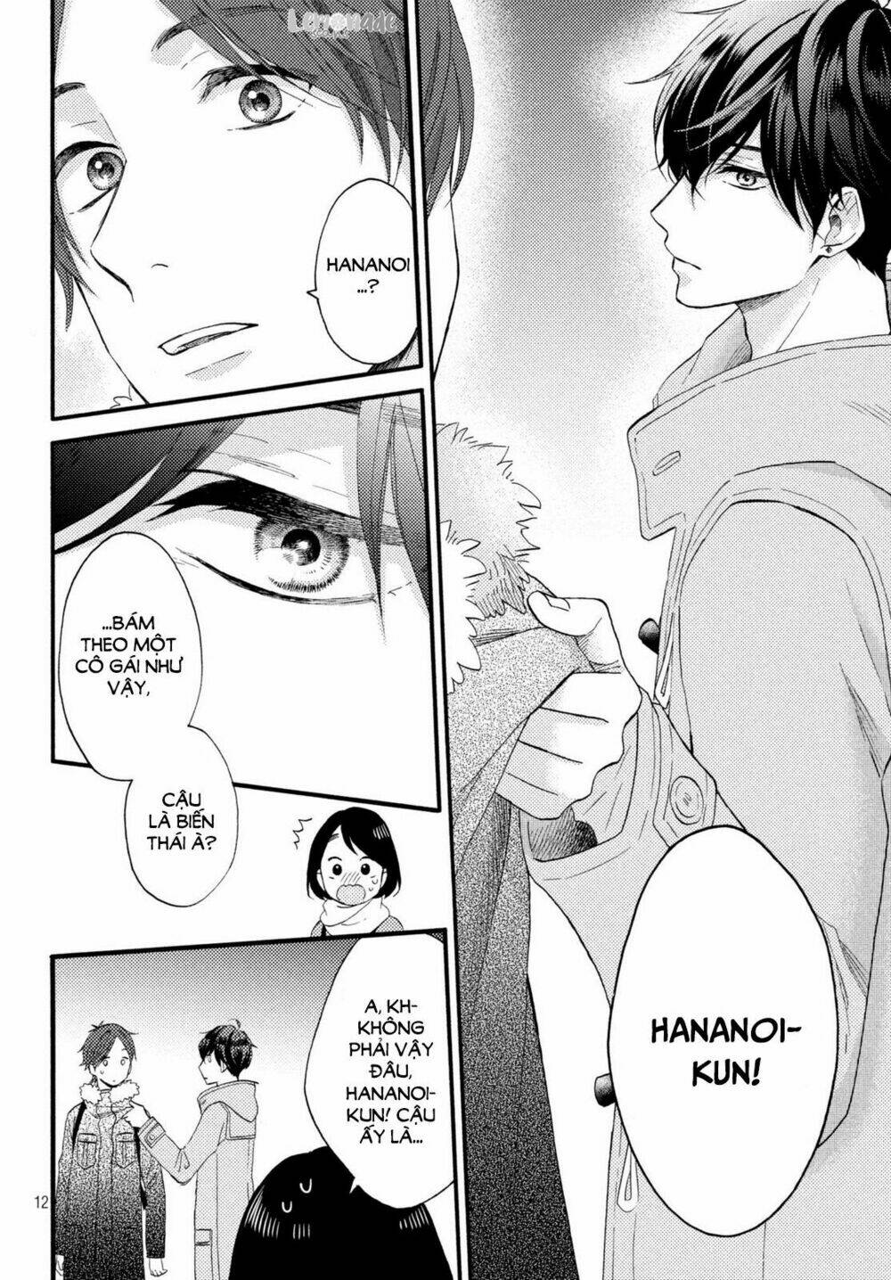 hananoi-kun và căn bệnh tình yêu chapter 10 - Next chapter 11