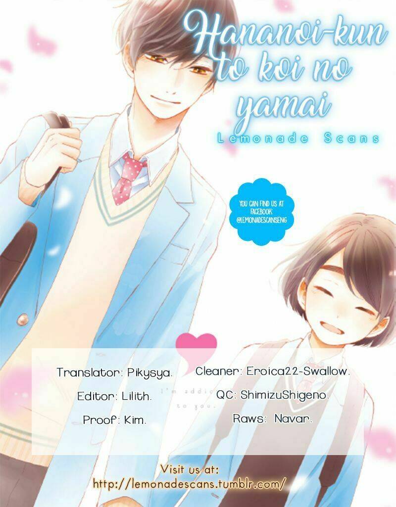 hananoi-kun và căn bệnh tình yêu chapter 10 - Next chapter 11