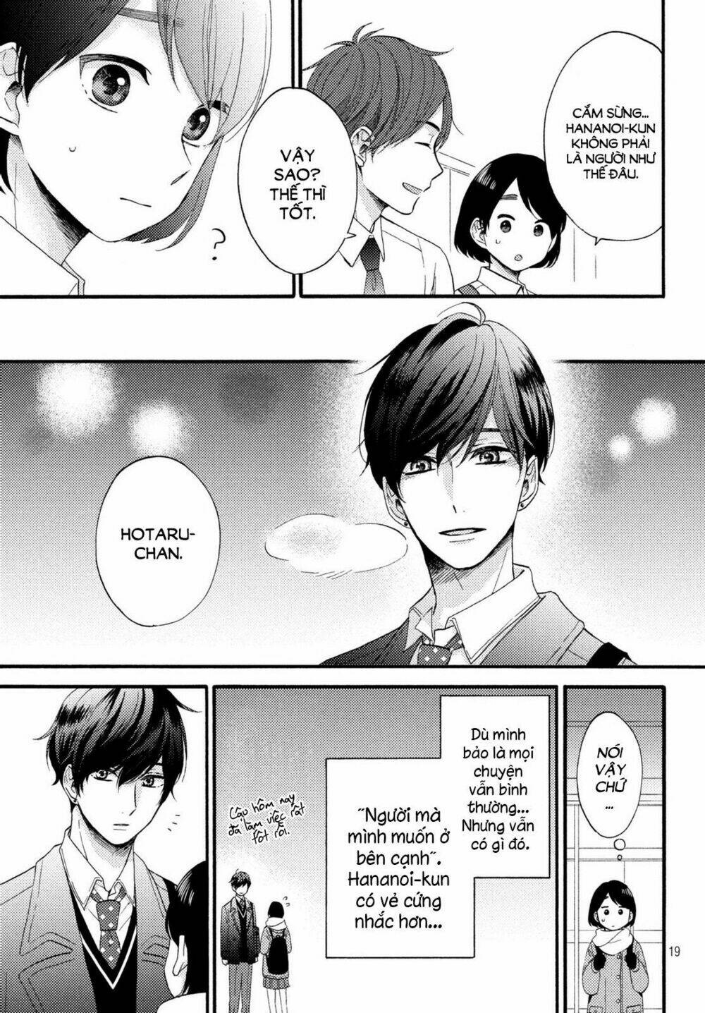 hananoi-kun và căn bệnh tình yêu chapter 10 - Next chapter 11