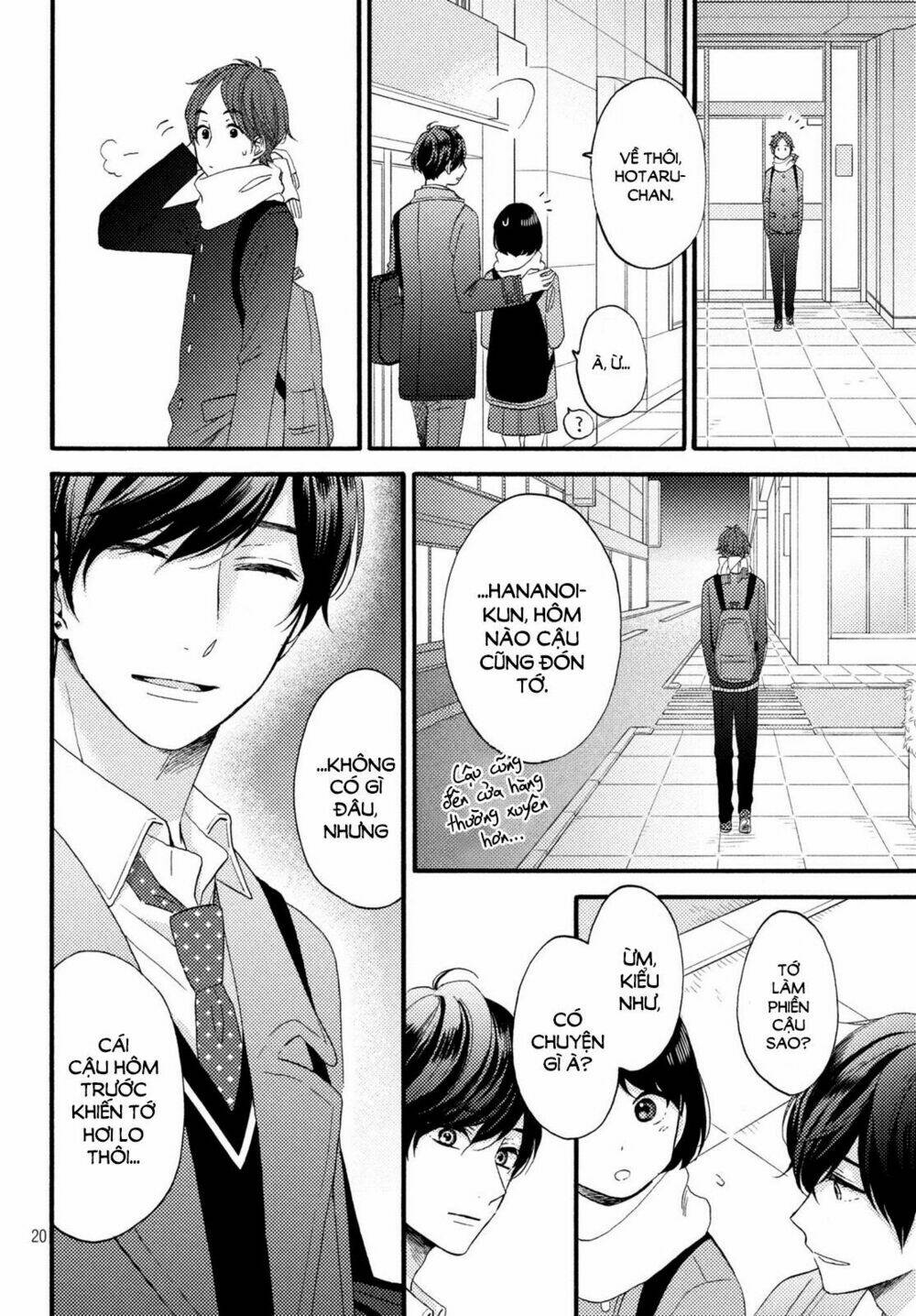 hananoi-kun và căn bệnh tình yêu chapter 10 - Next chapter 11