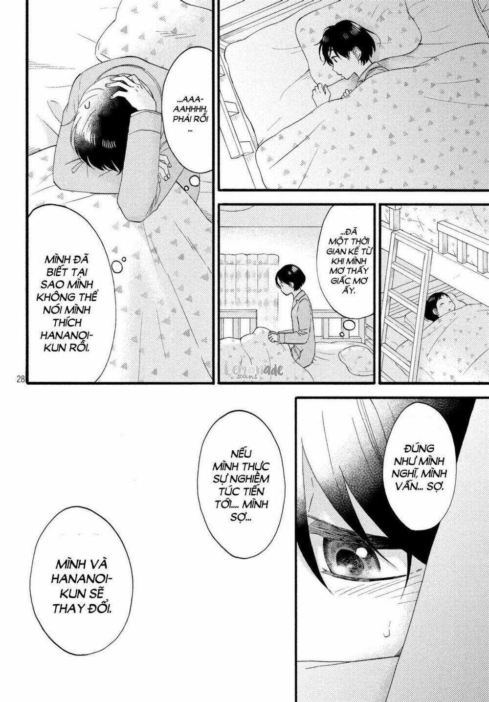 hananoi-kun và căn bệnh tình yêu chapter 10 - Next chapter 11