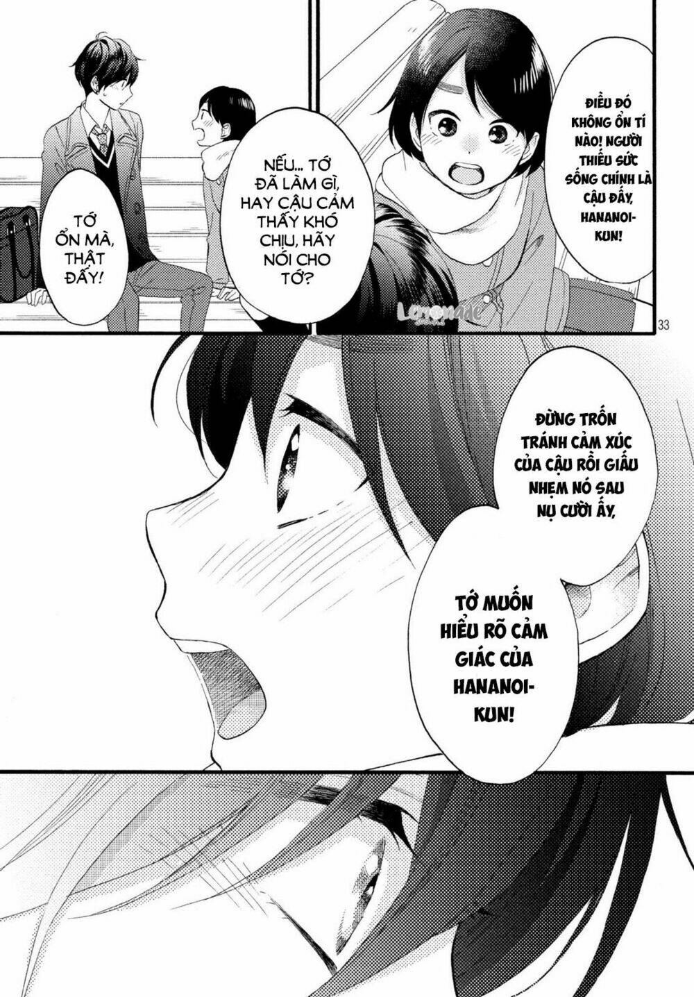 hananoi-kun và căn bệnh tình yêu chapter 10 - Next chapter 11