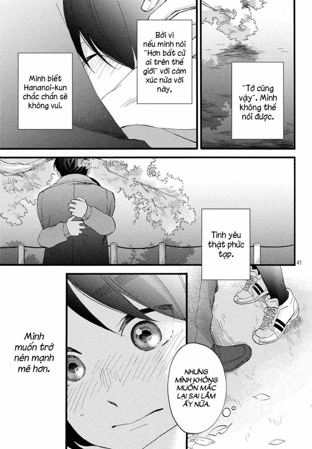 hananoi-kun và căn bệnh tình yêu chapter 10 - Next chapter 11