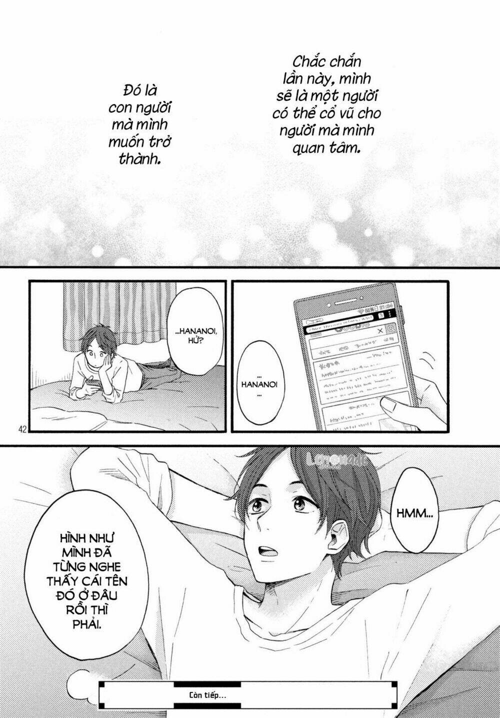 hananoi-kun và căn bệnh tình yêu chapter 10 - Next chapter 11