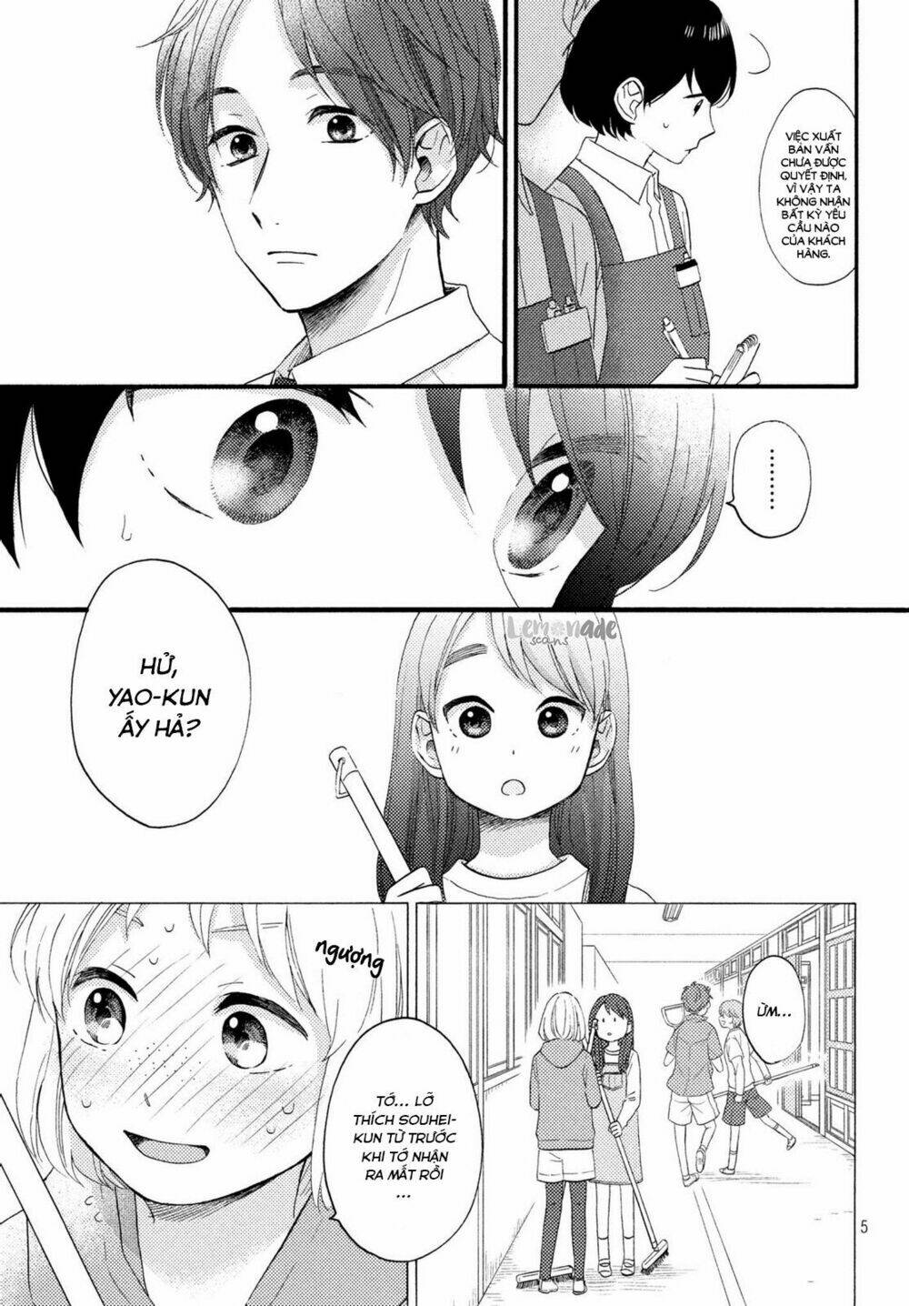 hananoi-kun và căn bệnh tình yêu chapter 10 - Next chapter 11