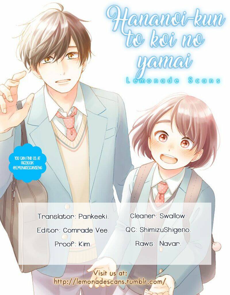 hananoi-kun và căn bệnh tình yêu chapter 13.5 - Trang 2