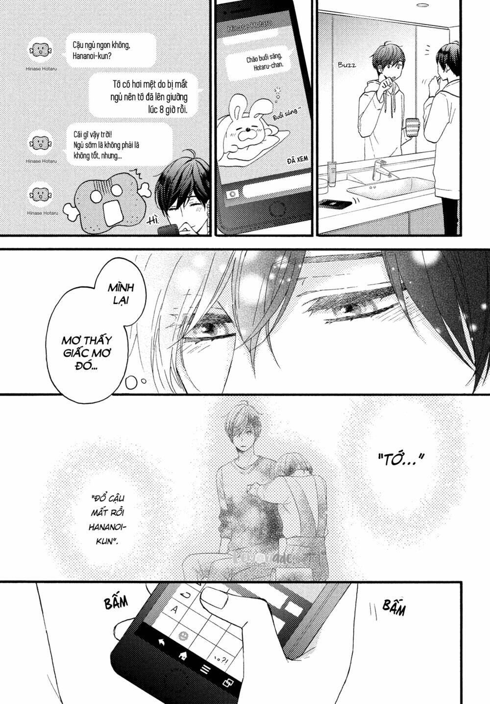 hananoi-kun và căn bệnh tình yêu chapter 13 - Next chapter 13.5