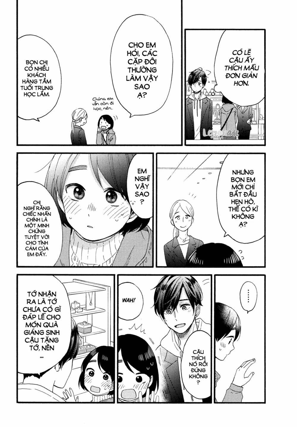 hananoi-kun và căn bệnh tình yêu chapter 13 - Next chapter 13.5