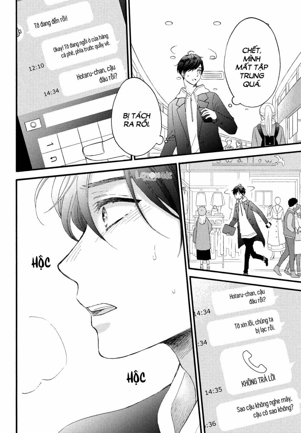 hananoi-kun và căn bệnh tình yêu chapter 13 - Next chapter 13.5