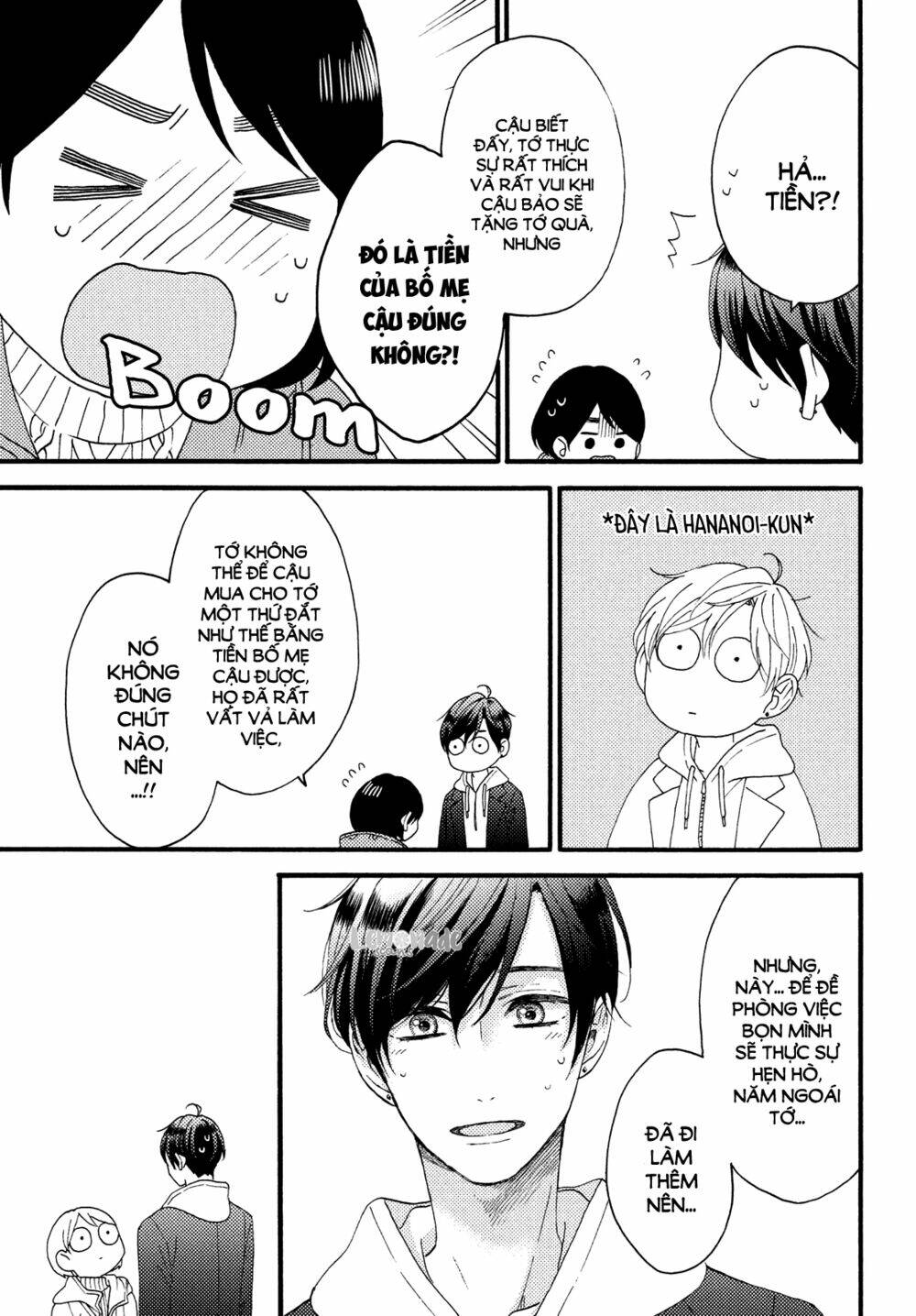 hananoi-kun và căn bệnh tình yêu chapter 13 - Next chapter 13.5