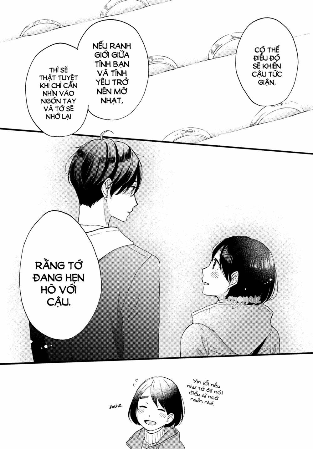 hananoi-kun và căn bệnh tình yêu chapter 13 - Next chapter 13.5