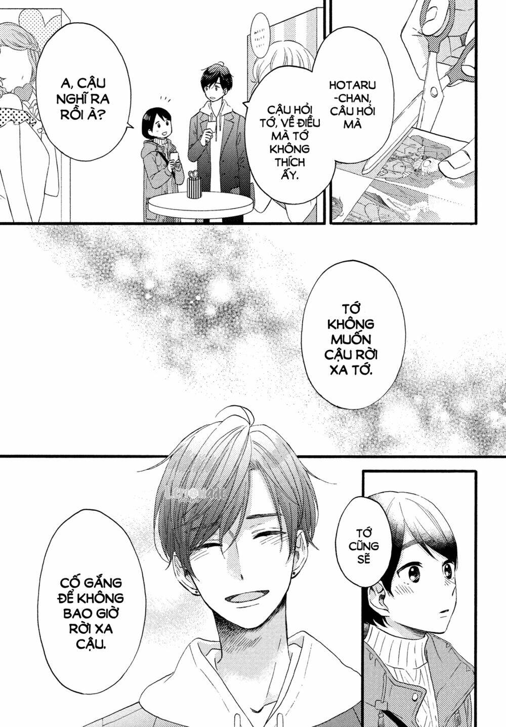 hananoi-kun và căn bệnh tình yêu chapter 13 - Next chapter 13.5