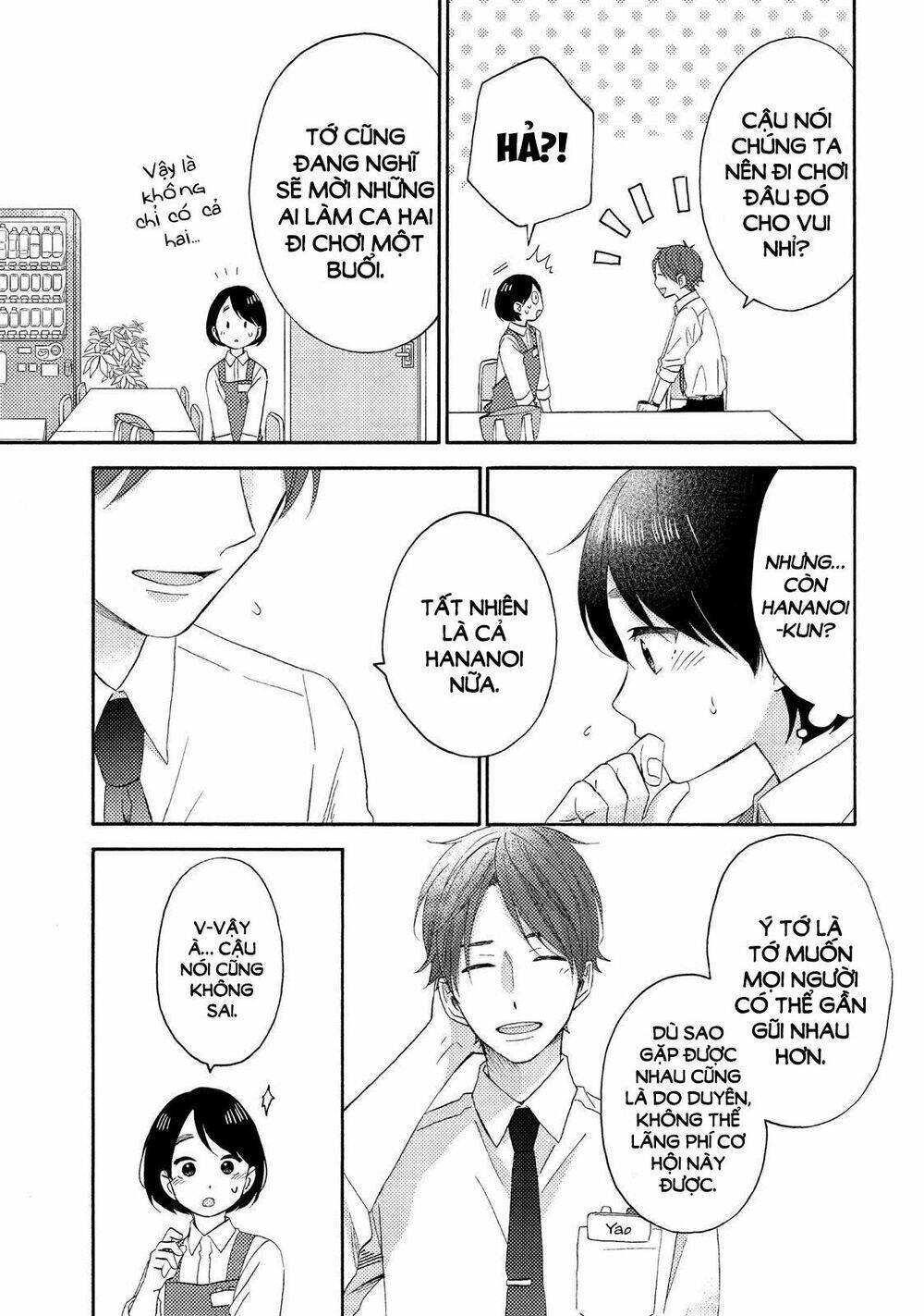 hananoi-kun và căn bệnh tình yêu chapter 19 - Next chapter 20