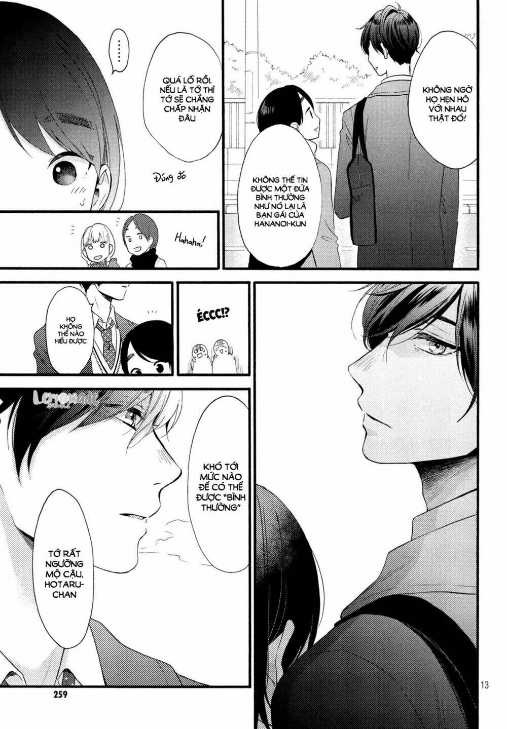 hananoi-kun và căn bệnh tình yêu chapter 3 - Trang 2