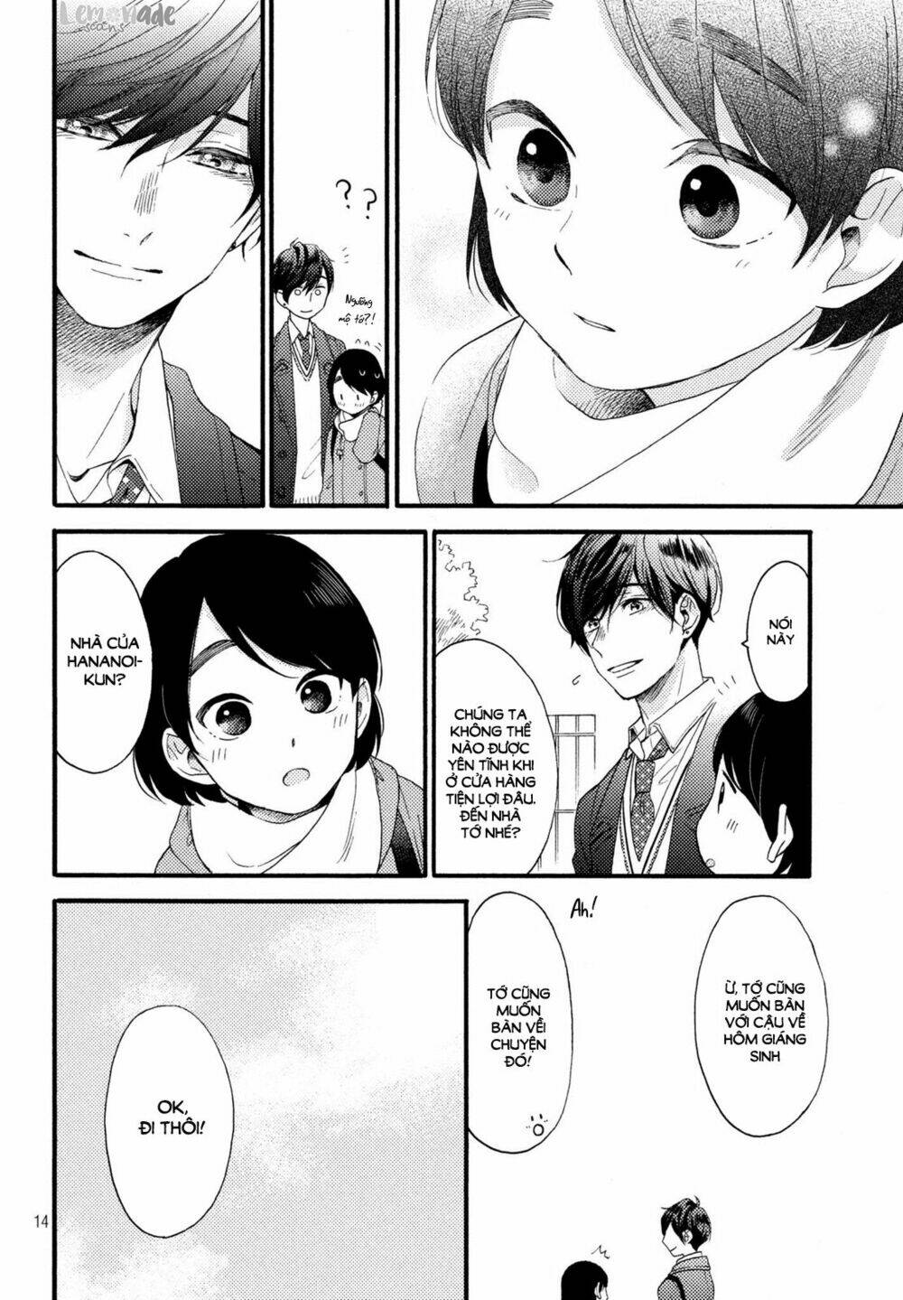 hananoi-kun và căn bệnh tình yêu chapter 3 - Trang 2