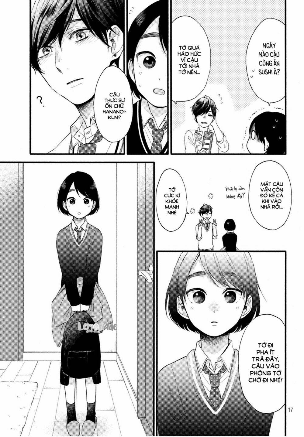 hananoi-kun và căn bệnh tình yêu chapter 3 - Trang 2