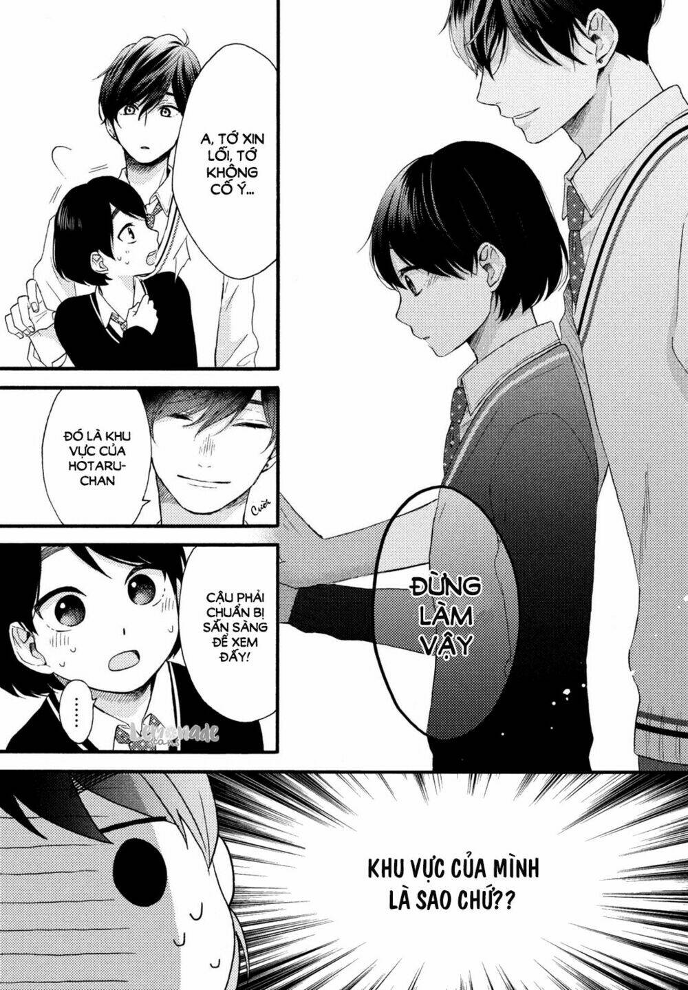 hananoi-kun và căn bệnh tình yêu chapter 3 - Trang 2