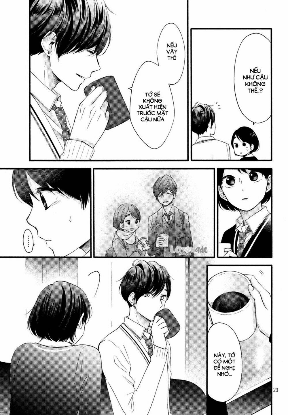 hananoi-kun và căn bệnh tình yêu chapter 3 - Trang 2