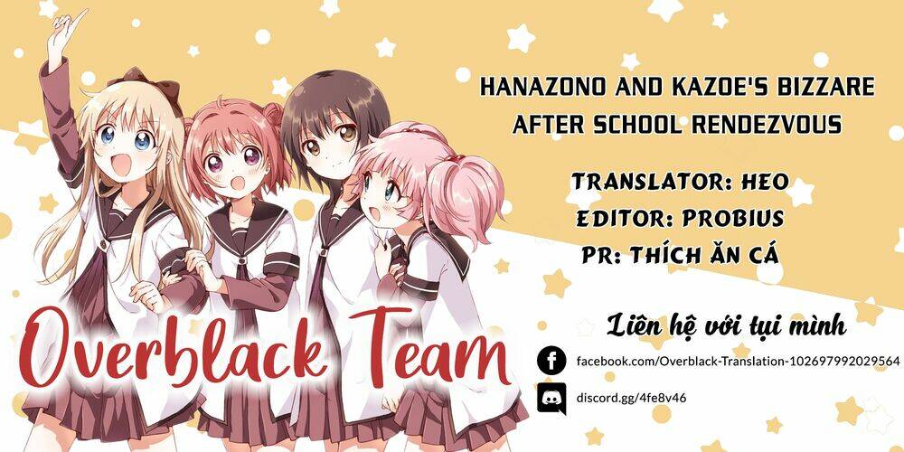 hanazono and kazoe's bizzare after school rendezvous chapter 13 - Trang 2