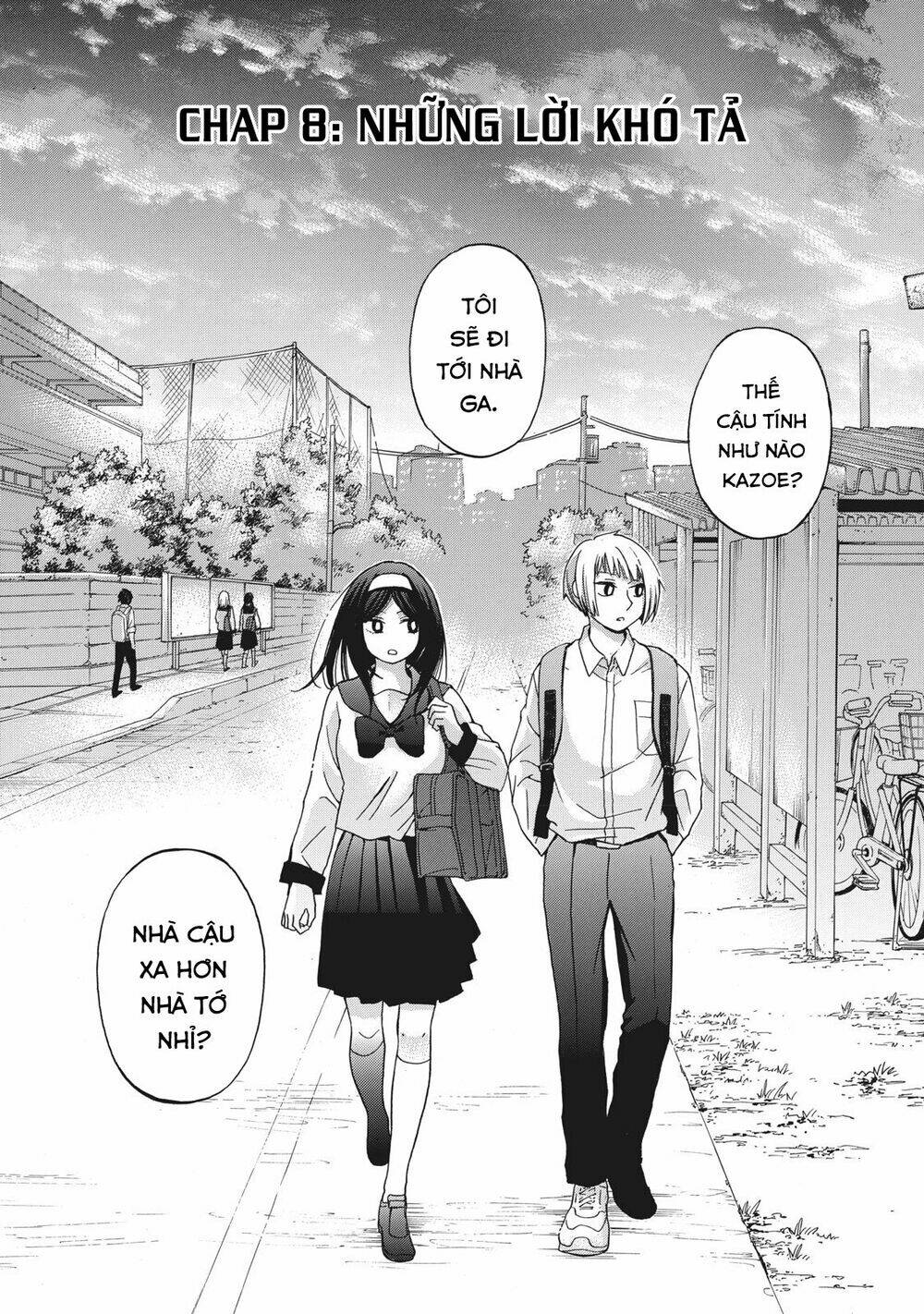 hanazono and kazoe's bizzare after school rendezvous chapter 8 - Trang 2