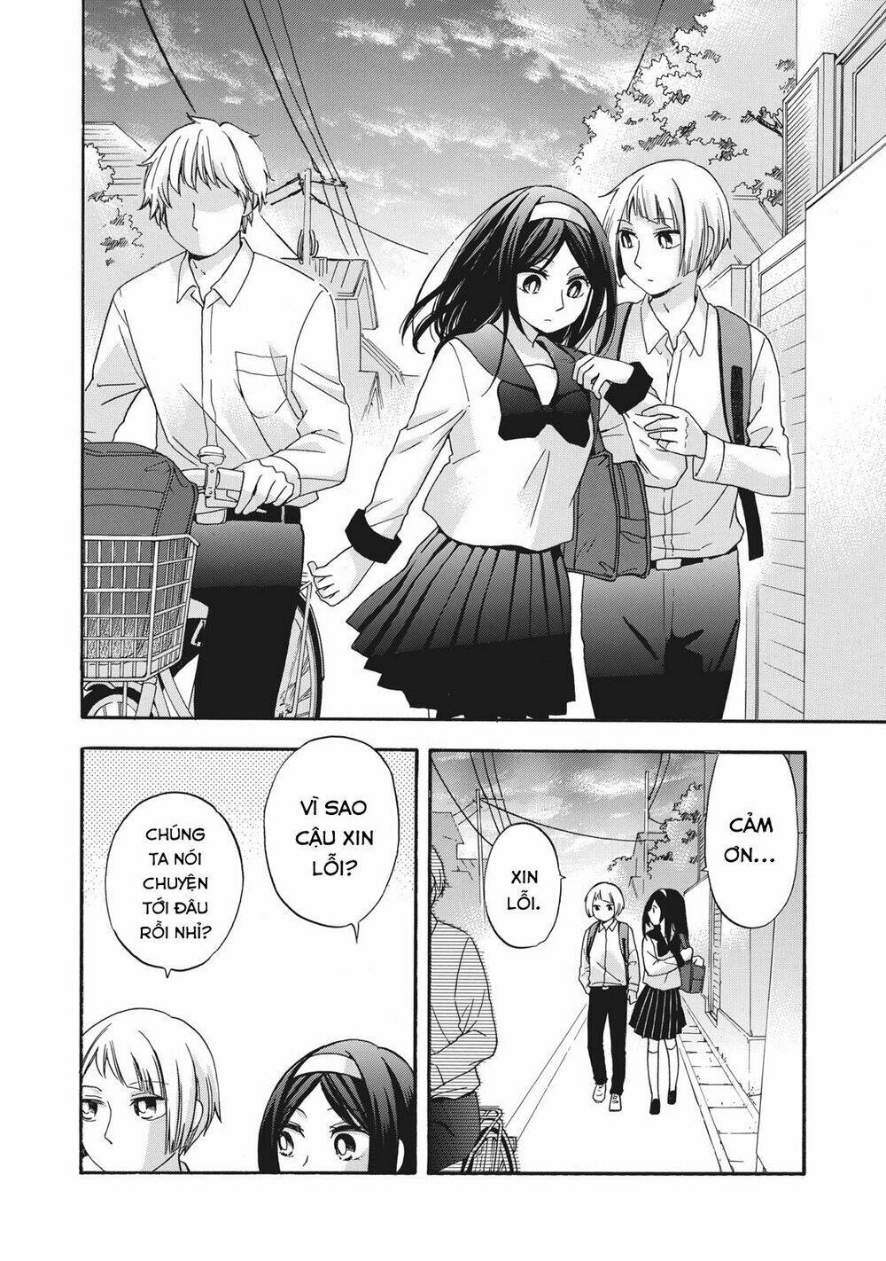 hanazono and kazoe's bizzare after school rendezvous chapter 8 - Trang 2