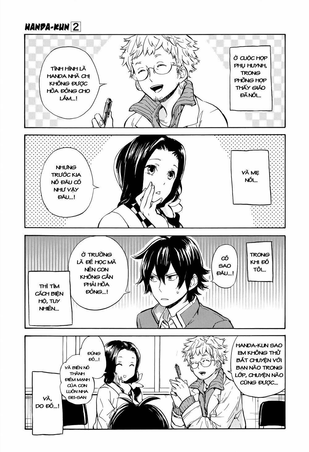 Handa-Kun Chapter 9 - Trang 2