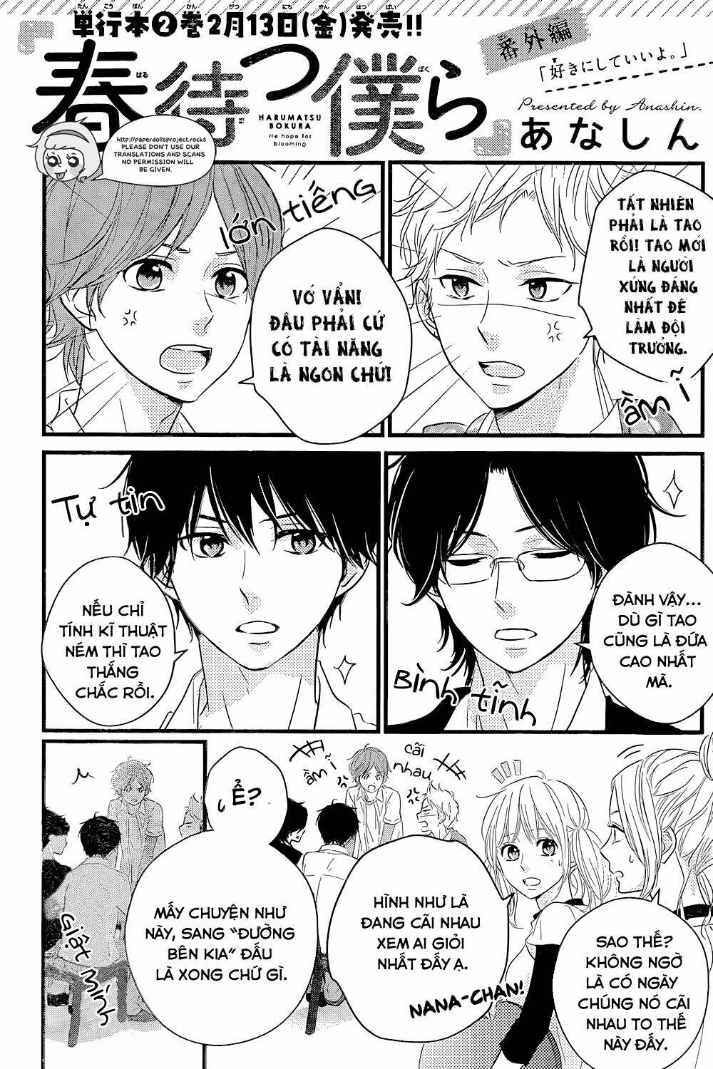 Haru Matsu Bokura Chapter 10.5 - Trang 2