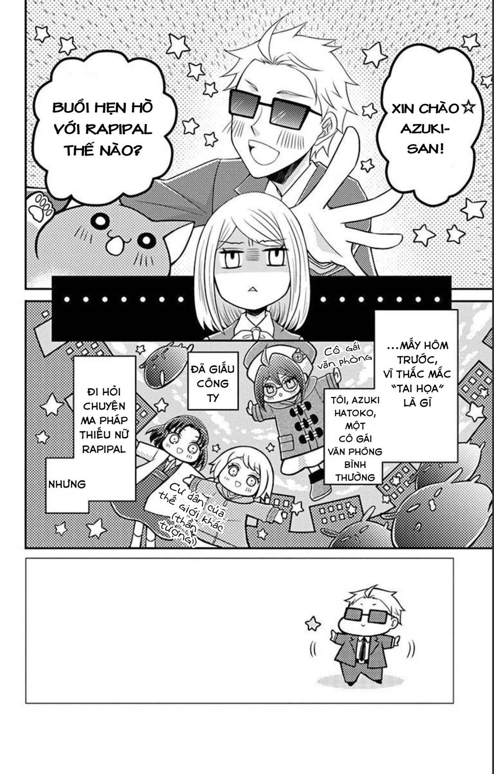 hatoko-san wa tokidoki mahou shoujo chapter 10 - Trang 2