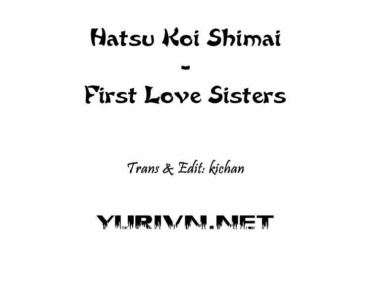 Hatsukoi Shimai ~ First Love Sisters Chapter 12 - Trang 2