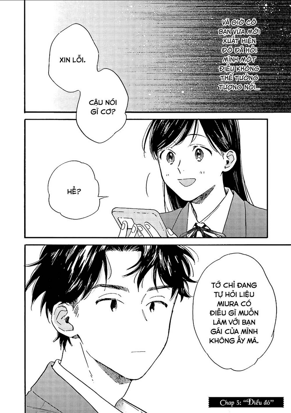 hayakawa-san và miura-kun chapter 3: - \"Điều đó\" - Next chương 4