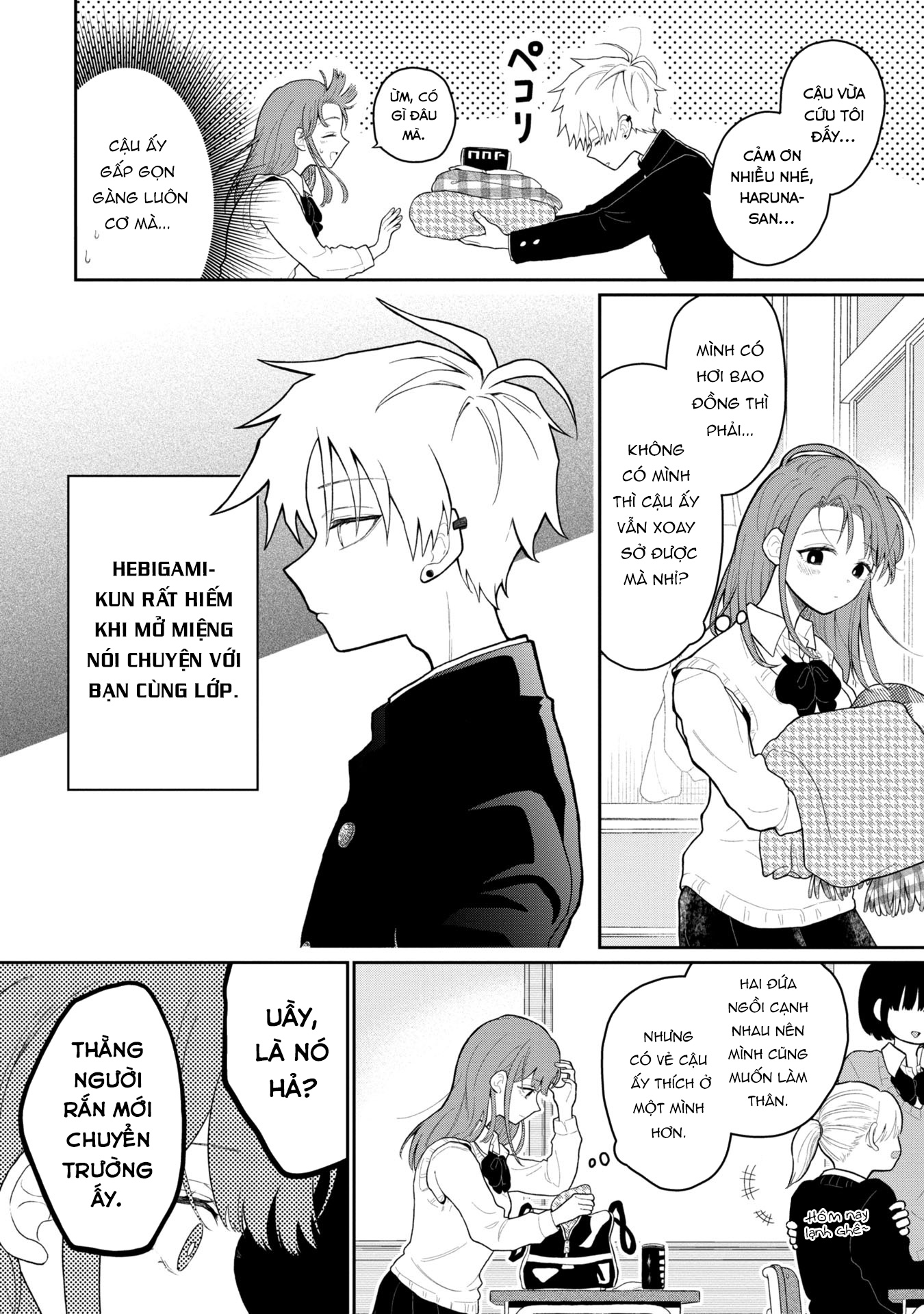 Hebigami-kun wa samui to henshin shichau kara Chapter 0 - Next 