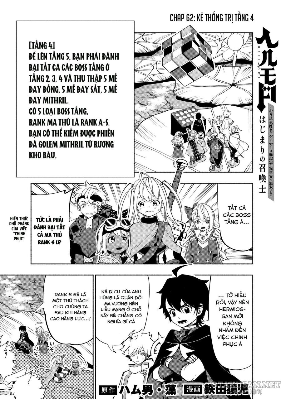 hell mode: yarikomi suki no gamer wa hai settei no isekai de musou suru chương 62 - Next chương 63