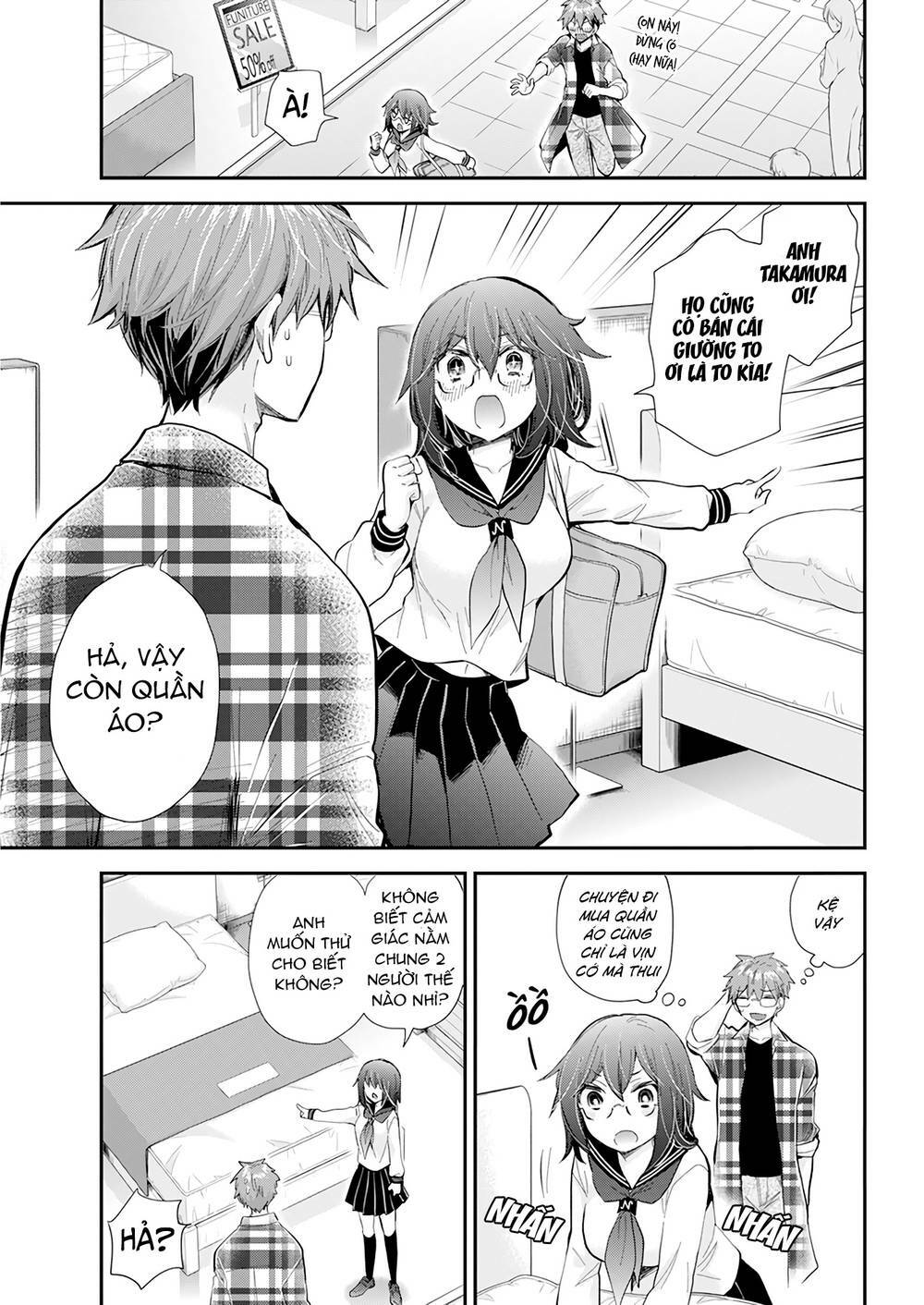 henjo - hen na joshi kousei amaguri chiko chapter 113 - Trang 2