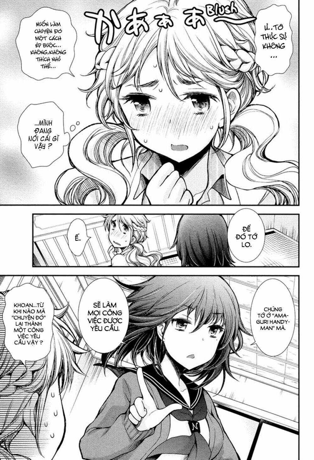 henjo - hen na joshi kousei amaguri chiko chapter 12 - Trang 2