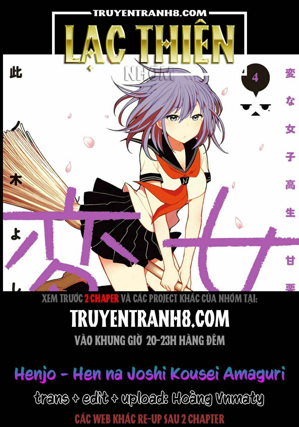 henjo - hen na joshi kousei amaguri chiko chapter 22 - Trang 2