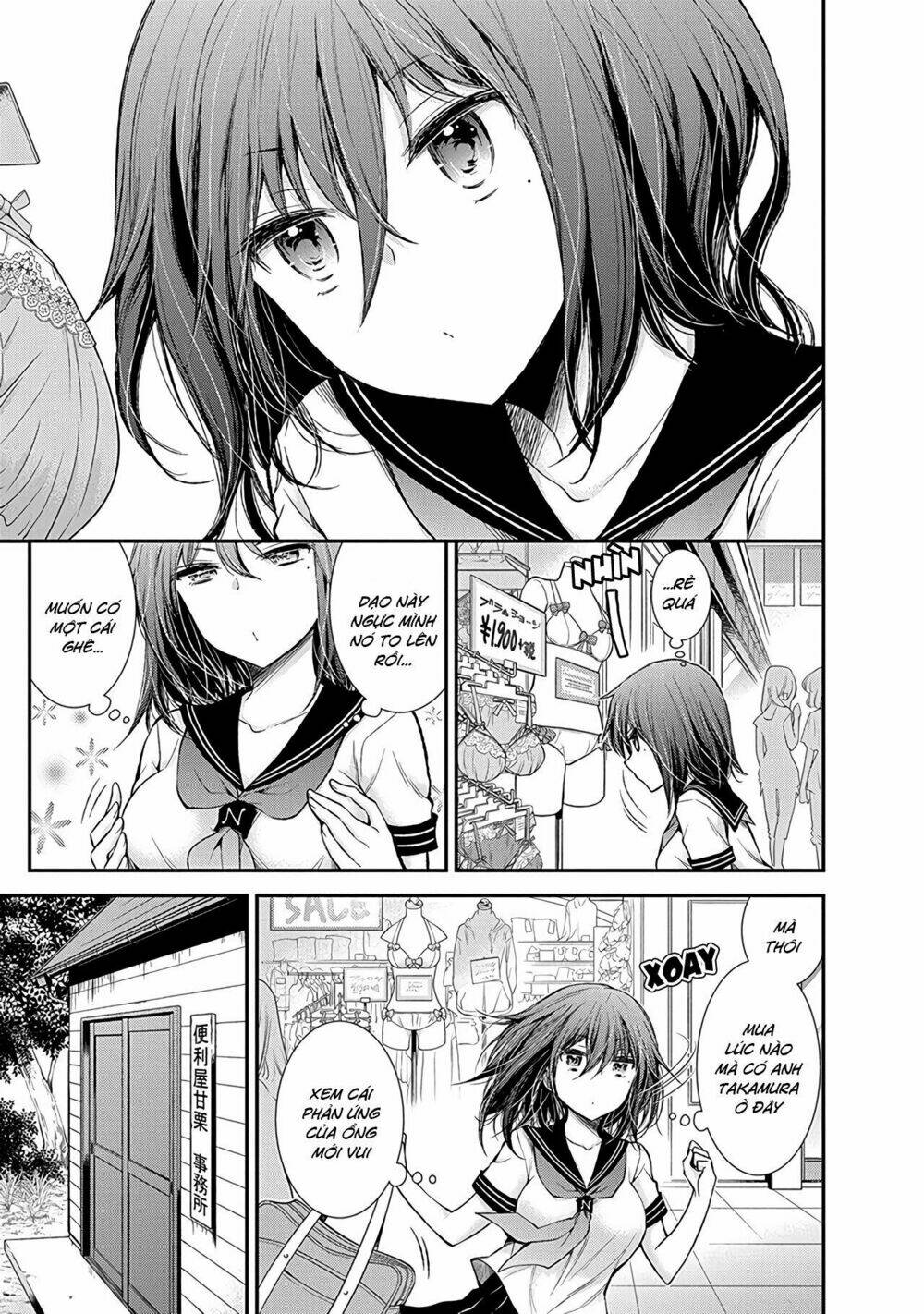 henjo - hen na joshi kousei amaguri chiko chapter 57 - Trang 2