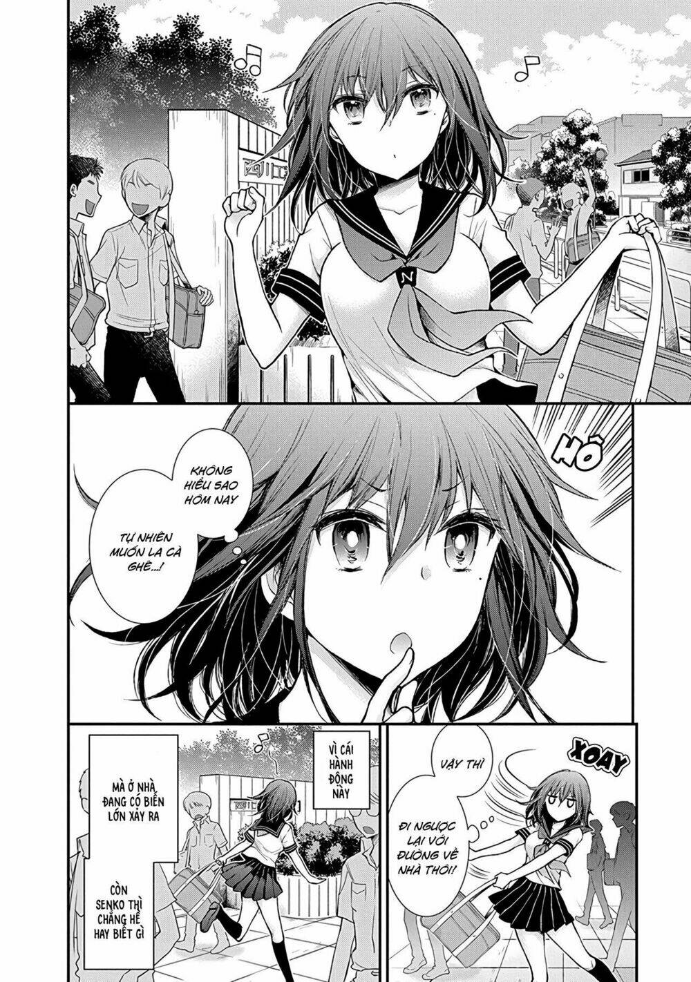 henjo - hen na joshi kousei amaguri chiko chapter 57 - Trang 2