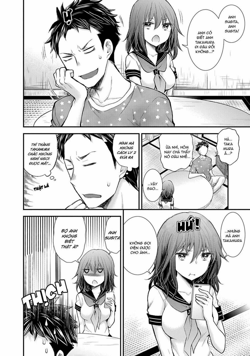 henjo - hen na joshi kousei amaguri chiko chapter 81 - Trang 2