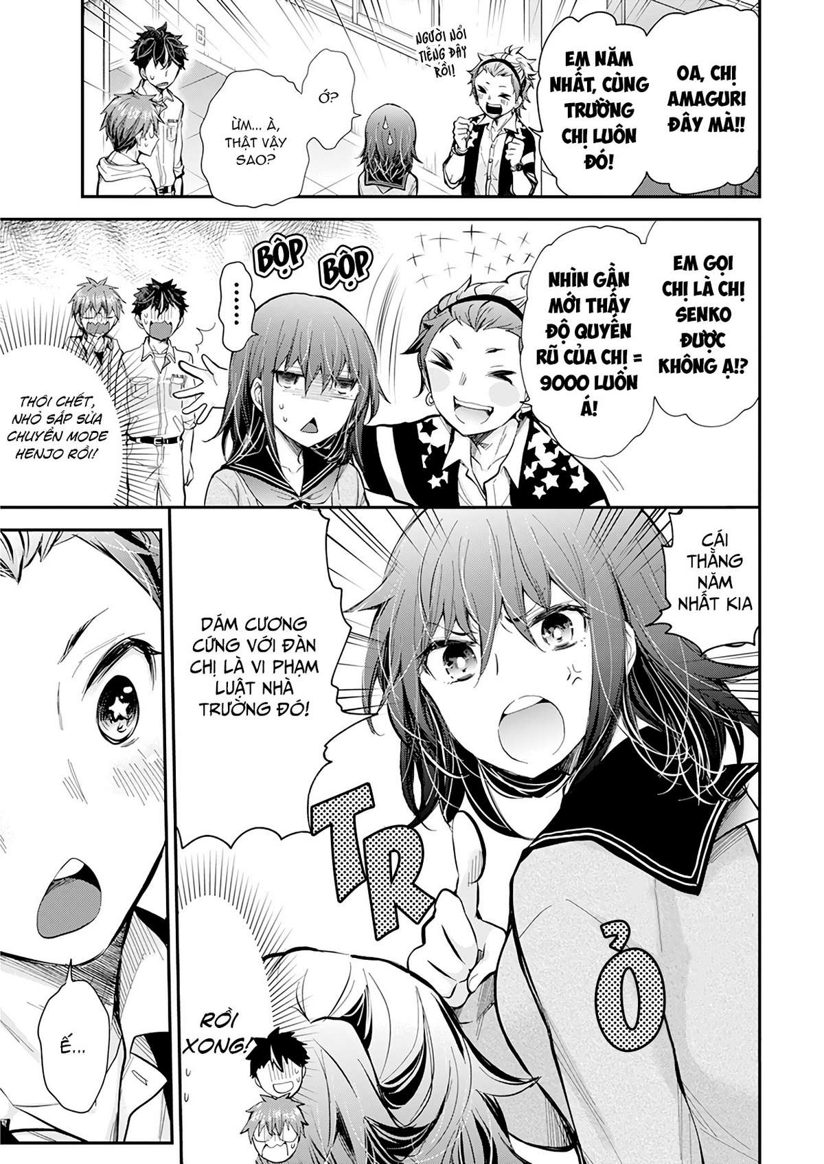 Henjo - Hen na Joshi Kousei Amaguri Senko Chapter 105 - Next Chapter 106