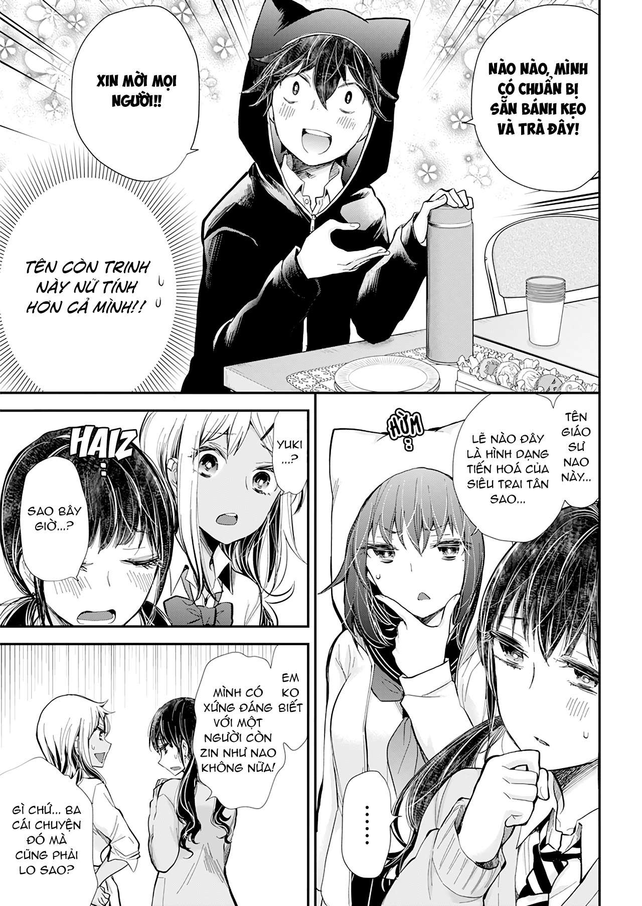 Henjo - Hen na Joshi Kousei Amaguri Senko Chapter 106 - Next Chapter 107